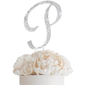 Rhinestone Letter Topper-P
