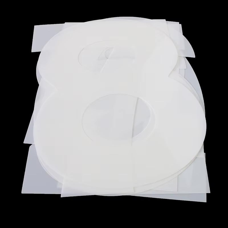 Clear Number Tracer Pack