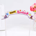Cake Topper-Automobile Happy Birthday