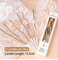 Swirl Candle-Rosegold
