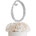 Rhinestone Letter Topper-O