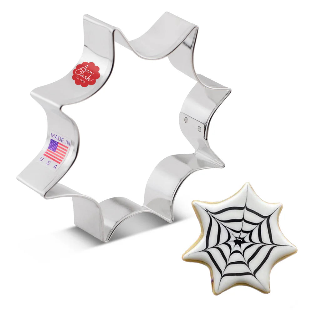 Spider Web Cookie Cutter 4 1/4"