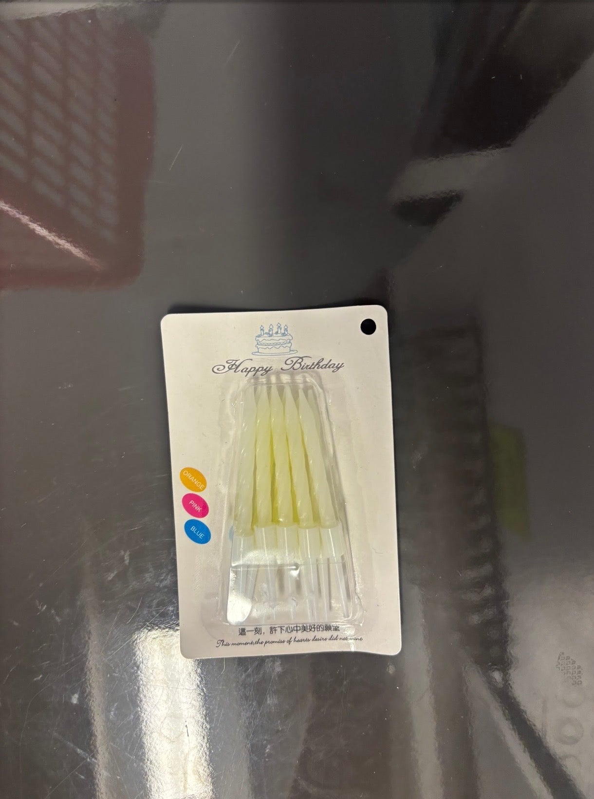 Mini Candles-Bright Yellow