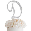 Rhinestone Letter Topper-D