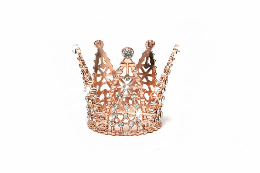 1.5” Rosegold Crown
