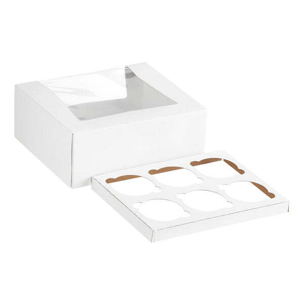 6 Cupcake Box W Insert