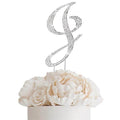 Rhinestone Letter Topper-J