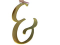 & Gold Cursive Letter