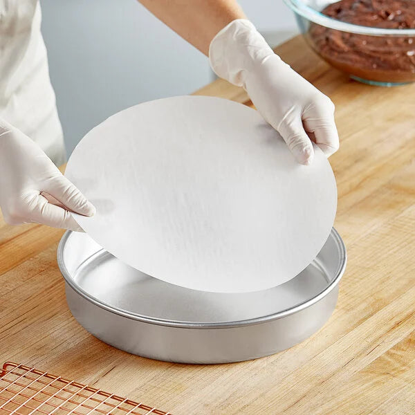 10" Round Dry Wax Pan Liner