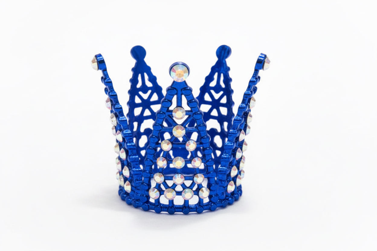 1.5” Royal Blue Crown