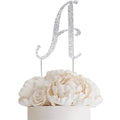 Rhinestone Letter Topper-A