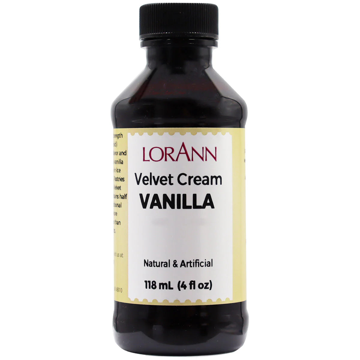 LorAnn Emulsion-Velvet Cream Vanilla 4oz