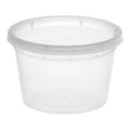 16 oz. Translucent Plastic Deli Container