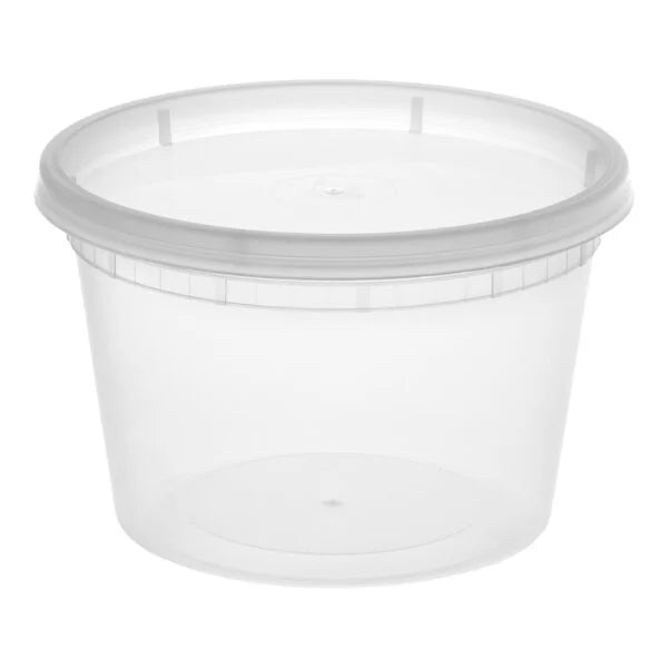16 oz. Translucent Plastic Deli Container