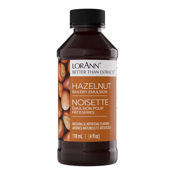 LorAnn Emulsion-Hazelnut 4oz
