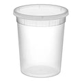 32 oz. Translucent Plastic Deli Container