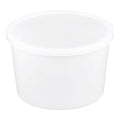 64 oz. Microwavable Translucent Heavy Weight Plastic Deli Container