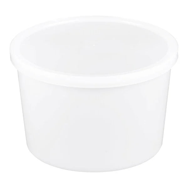 64 oz. Microwavable Translucent Heavy Weight Plastic Deli Container
