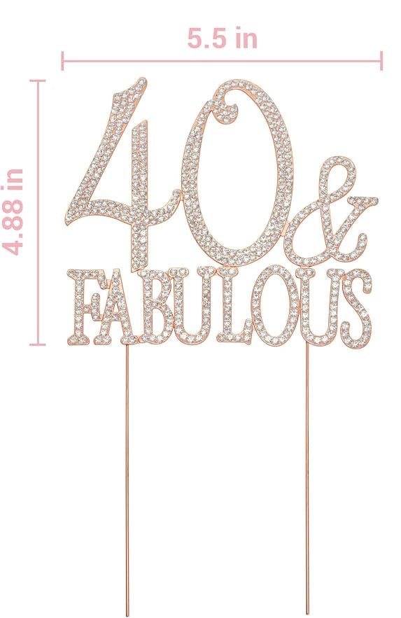 Rose gold Rh 40 & Fab