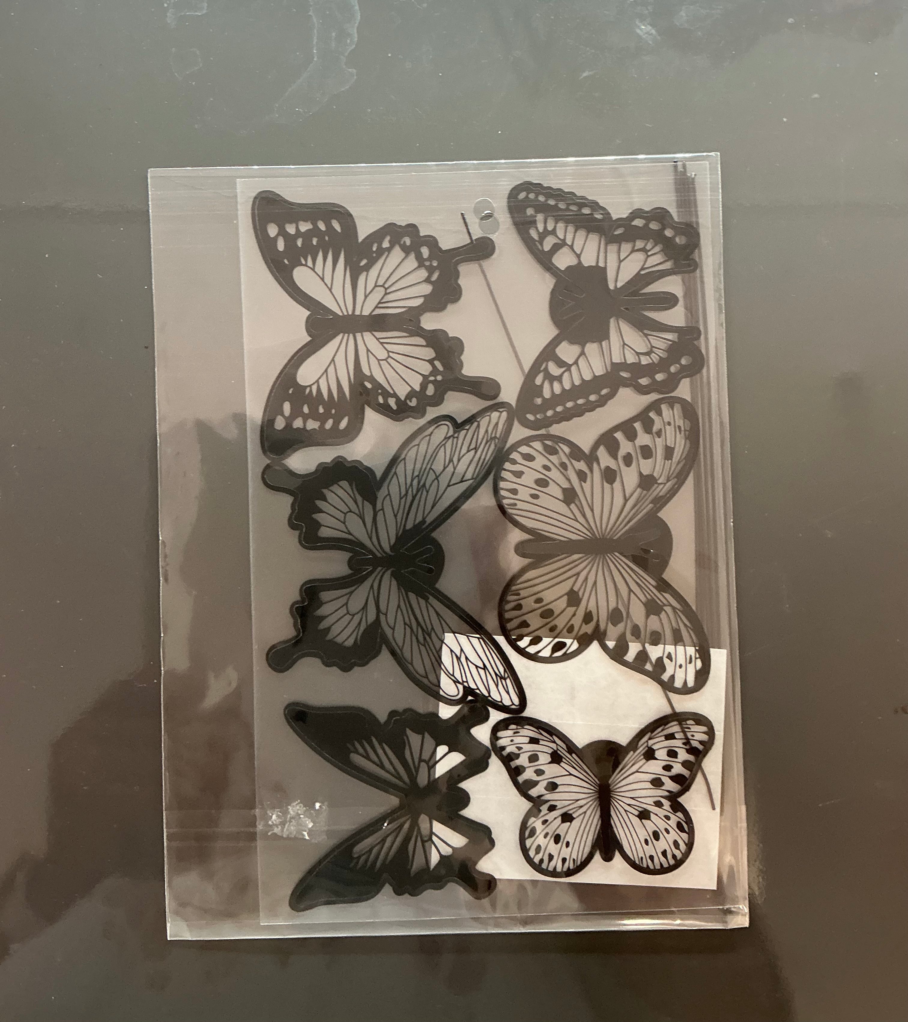 Black Butterfly Set