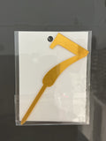 2” Golden number topper-7