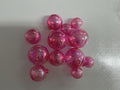 Hot pink clear ball