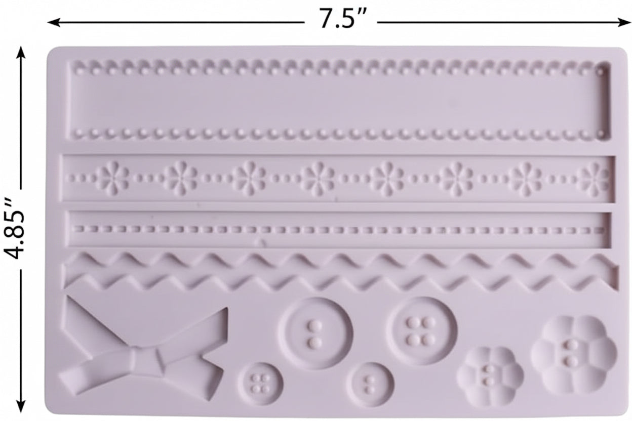 Bottons, Lace Mold