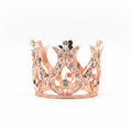 2” Pink/Silver Crown