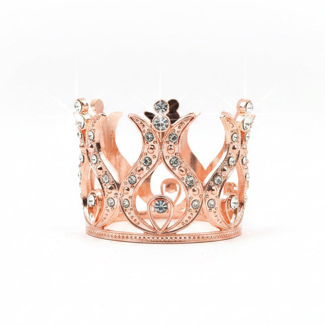 2” Pink/Silver Crown