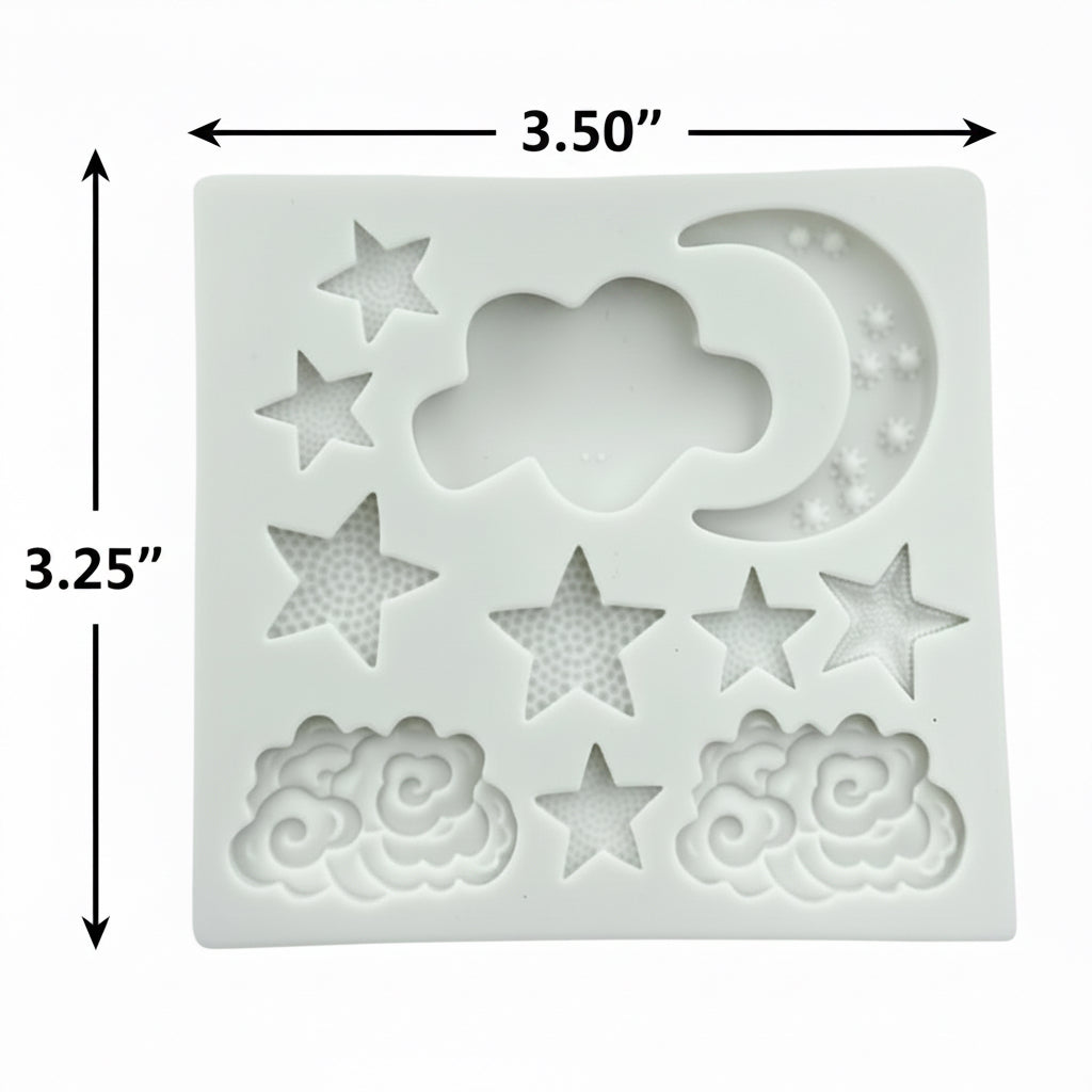 Moon Star Cloud Mold
