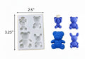 4 Teddy Bear Mold