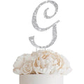 Rhinestone Letter Topper-G