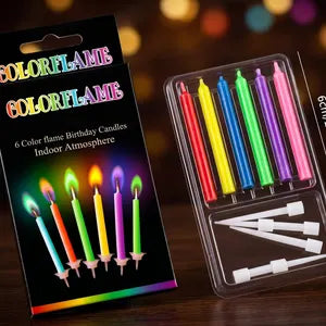 Color Flame Candles