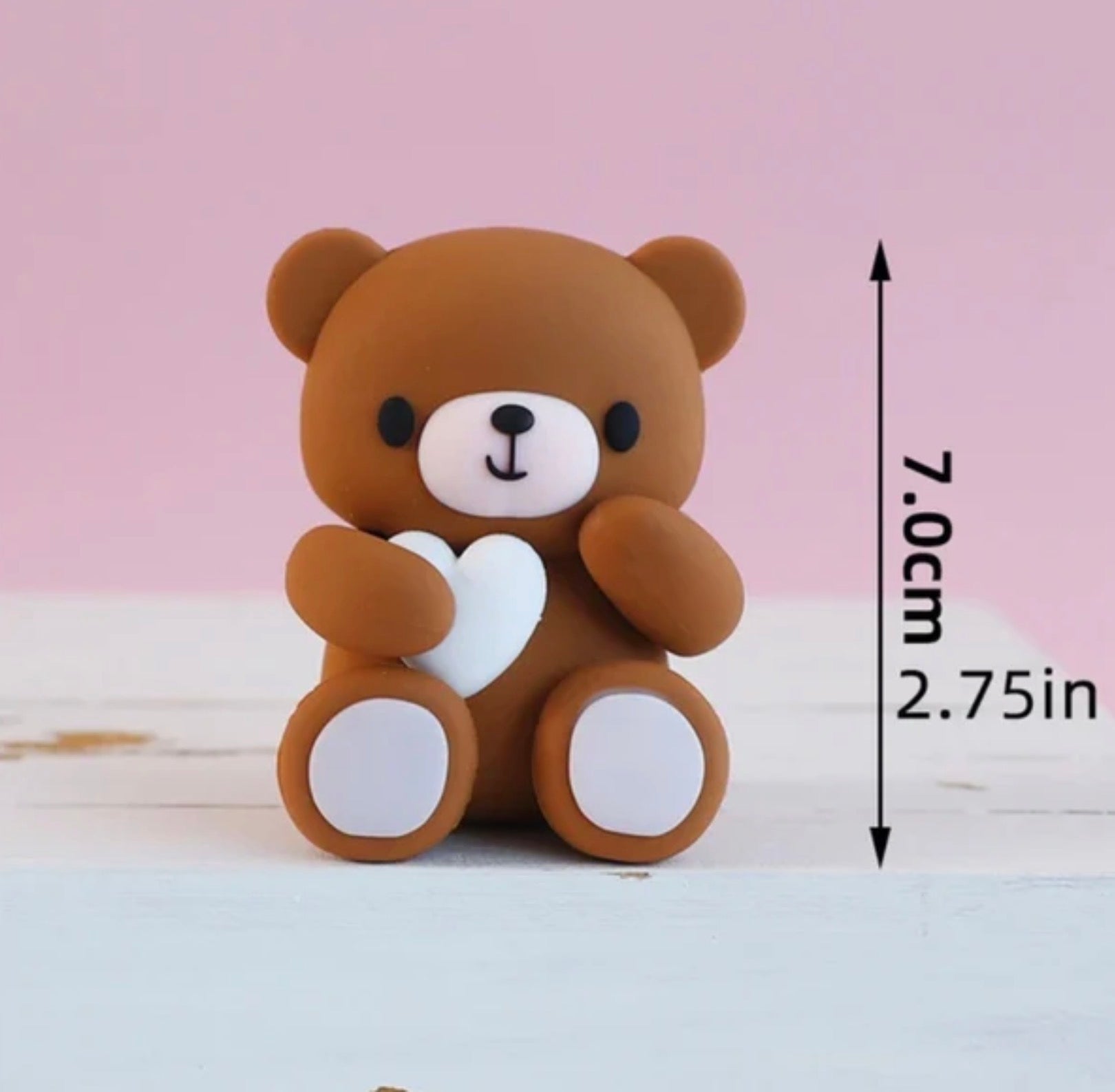 White heart bear