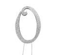 Silver Rhinestone Number-0