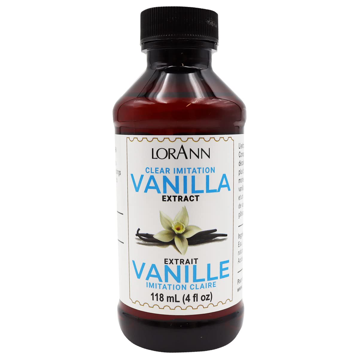 LorAnn Clear Imitation Vanilla 4oz