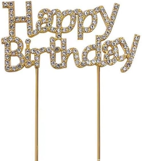 Gold Rh Happy B-Day