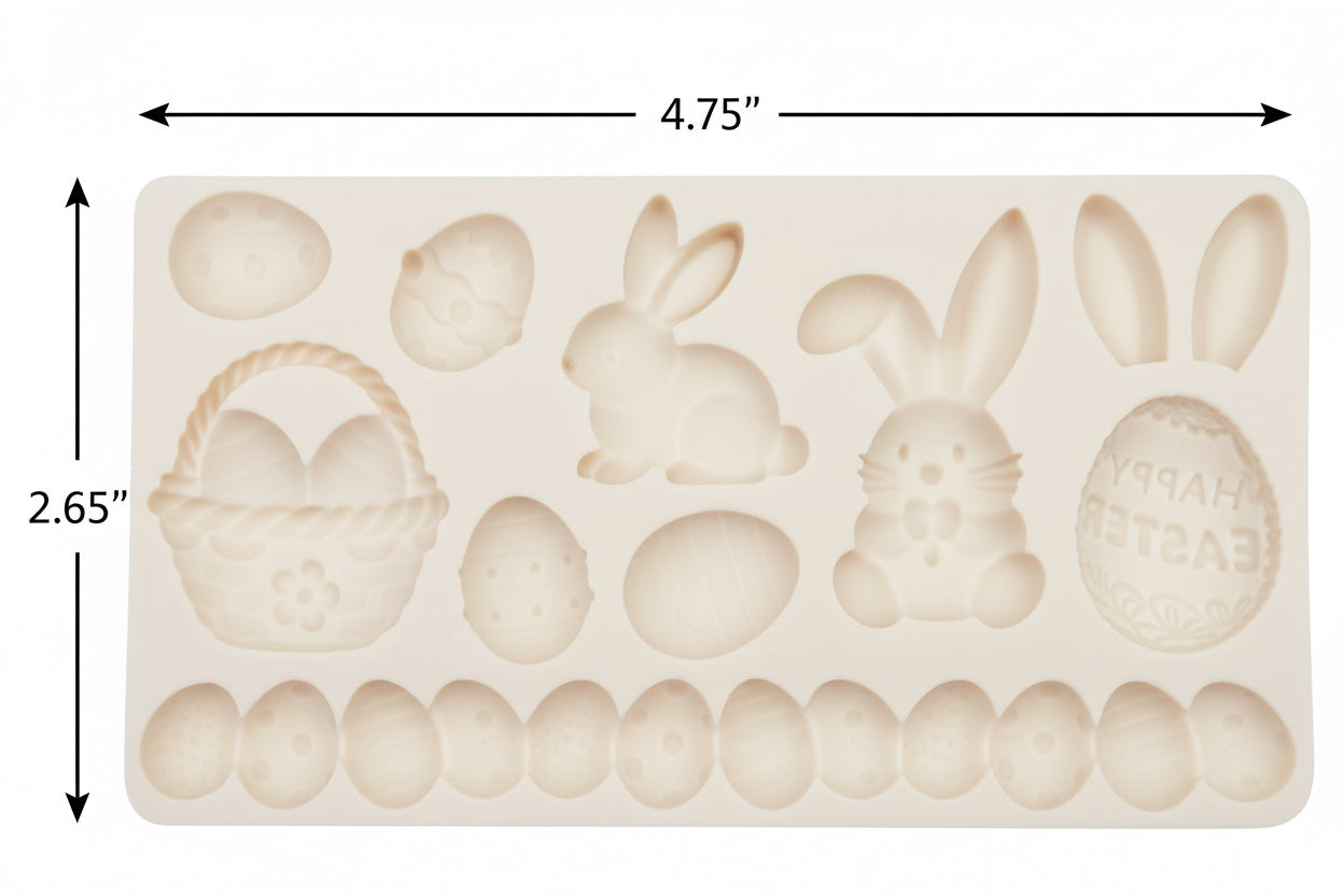 Easter Border Set Mold