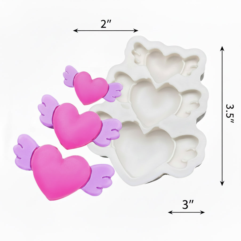 Heart Wings Mold