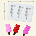 Stacked Hearts Mold