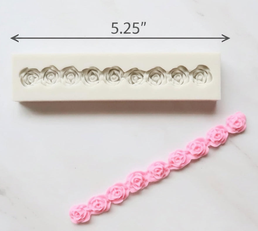 Mini Rose Border Mold