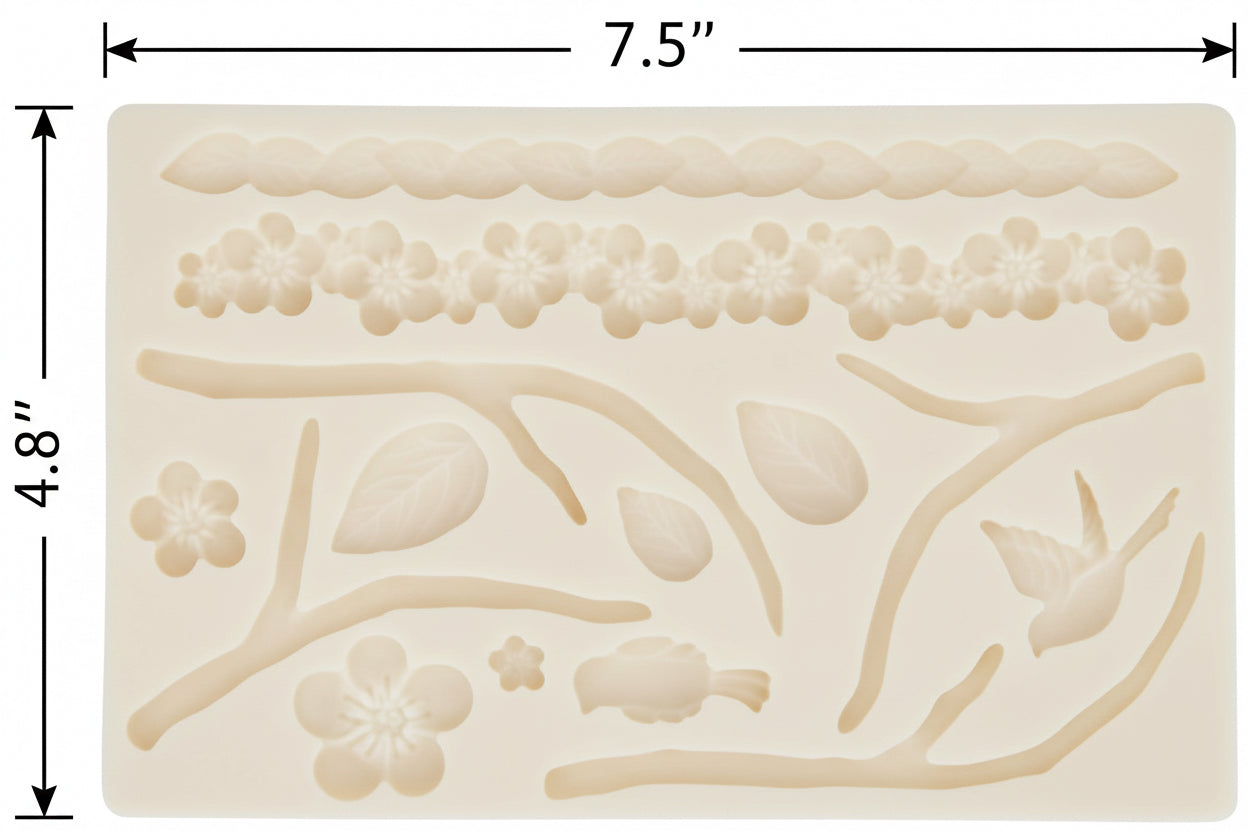 Branch Flowers Mold