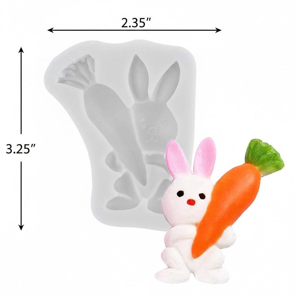 Bunny & Carrot Mold