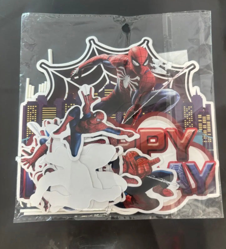 Cake Topper-Spiderman Pack