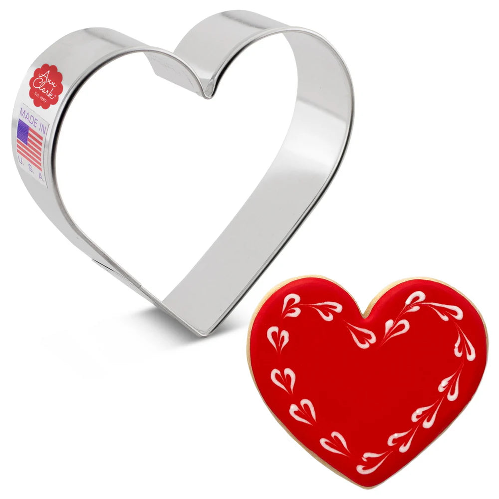 Heart Cookie Cutter 3 3/8"