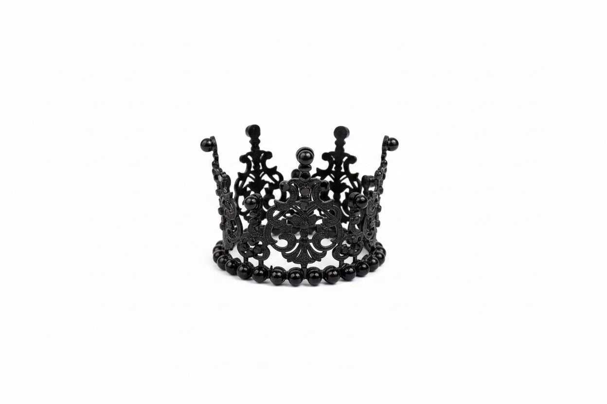 3” Black Crown 2