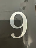 4" Silver Number Topper-9