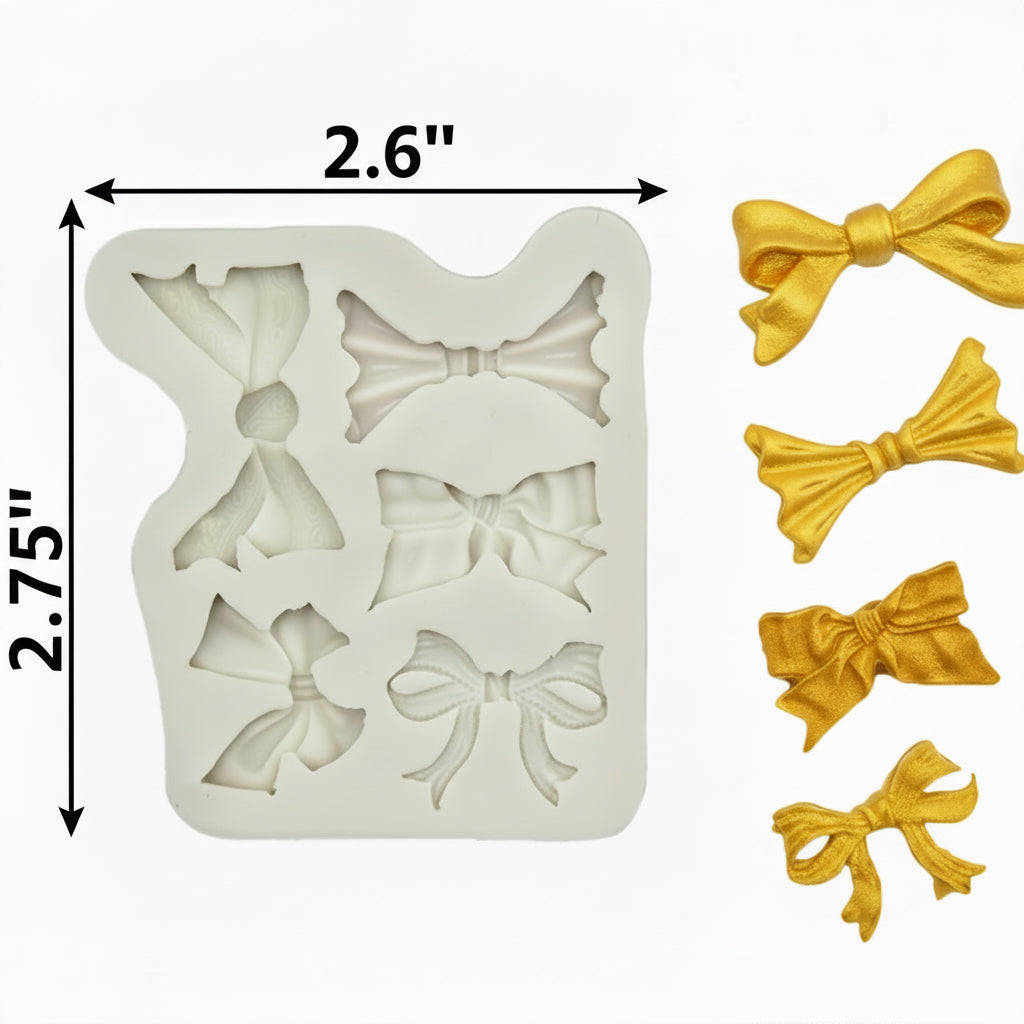 Bow Set Of 4 Mold