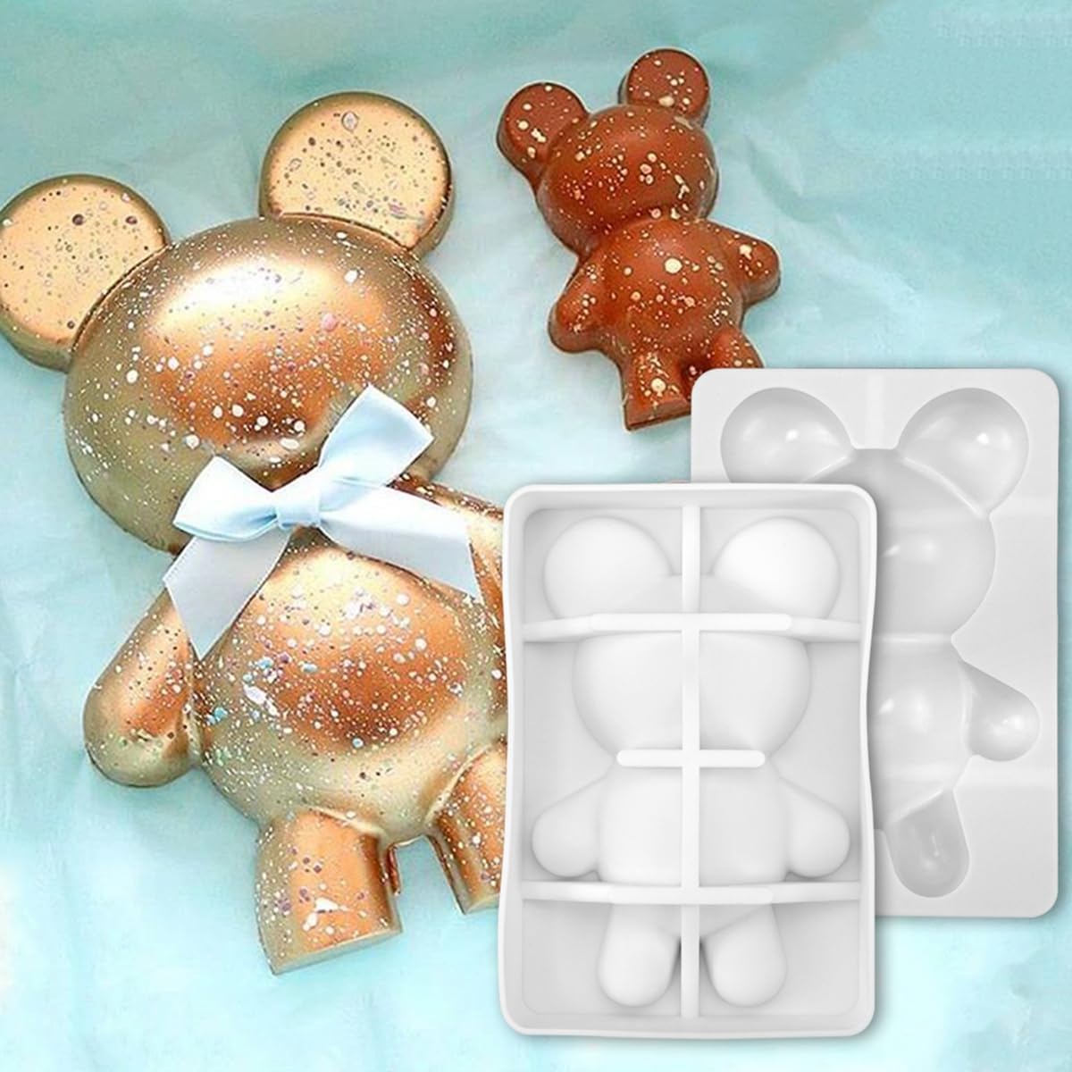 Big Size Bear Silicone Mold