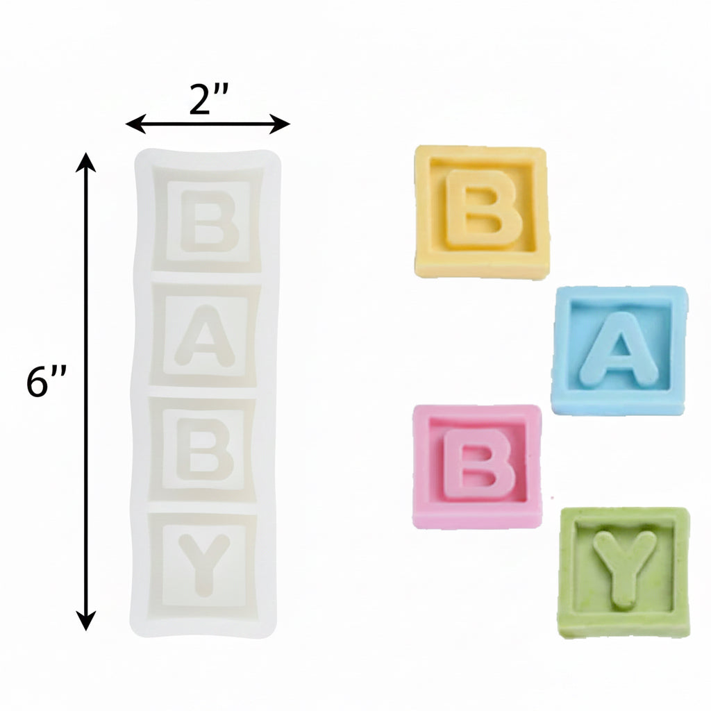 Baby Letters Mold